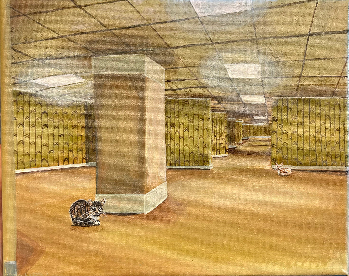 Catrooms 1.0 Original Painting