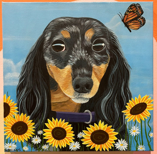 10”x10” Canvas Commission Slot (25% Deposit)