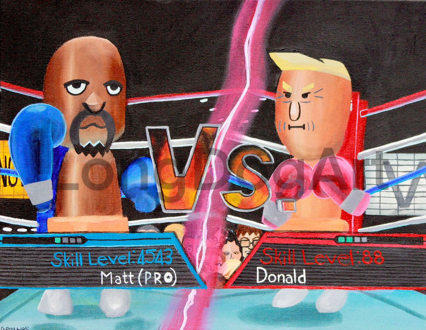 Wii Sports Resort original painting