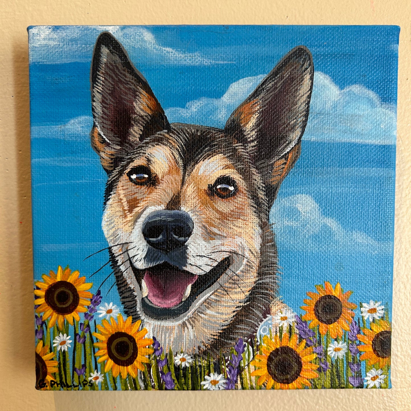 6"x6" Canvas Commission Slot (25% Deposit)