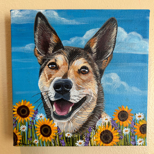 6"x6" Canvas Commission Slot (25% Deposit)