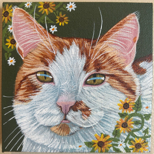 4"x4" Canvas Commission Slot (25% Deposit)